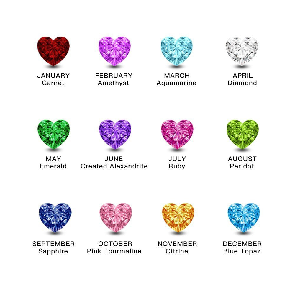 European and American  fashion Valentine's Day couple combination ring three stacking rings December birthstone name personalization