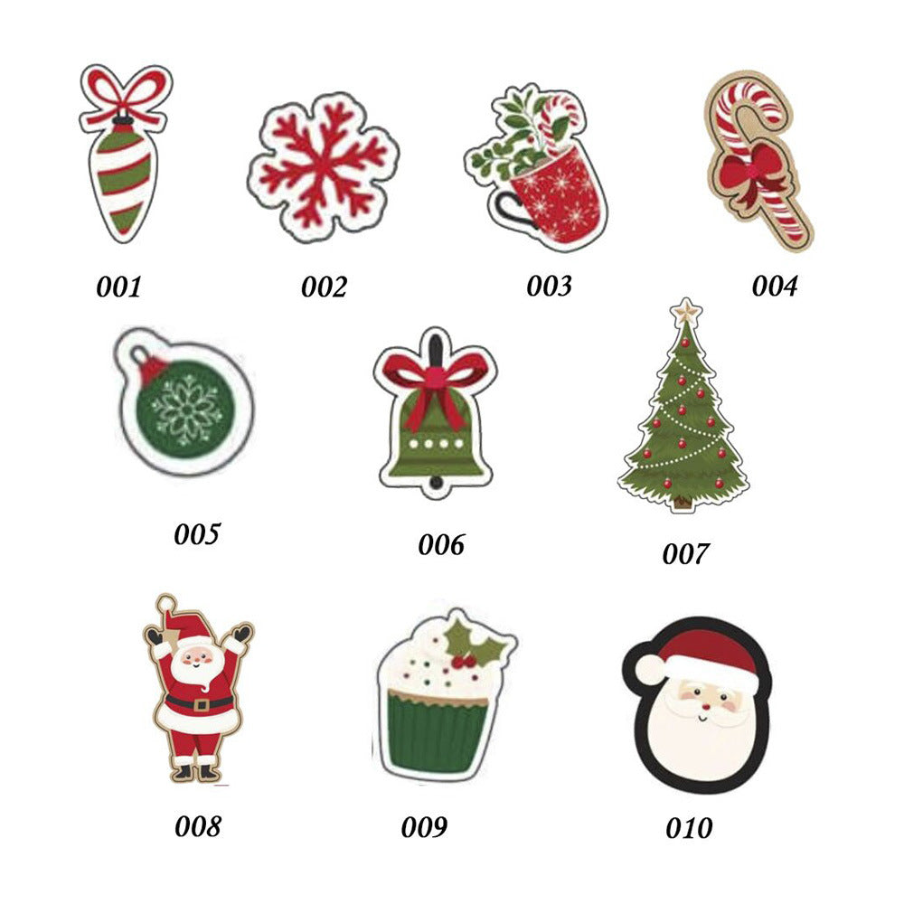 European and American new christmas gift color printing bracelet DIY engraved name bracelet stainless steel creative personality bracelet women